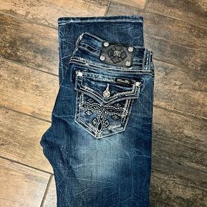 Miss Me Jeans size 29 , Slim fitting Boot Cut
